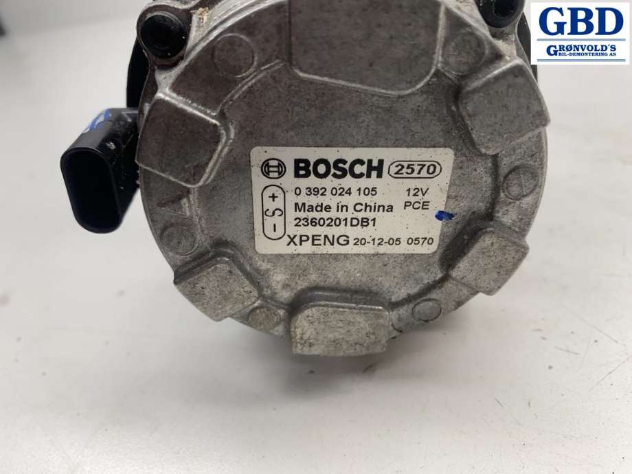 XPeng G3, 2021- (BOSCH|2360201DB1)