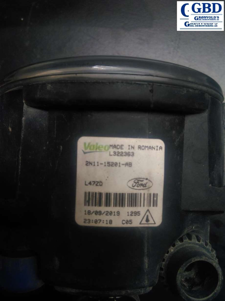 Ford Mondeo, 2014-2019 (Type V, Fase 1) (VALEO|1209177|2N11-15201-AB|L322363)