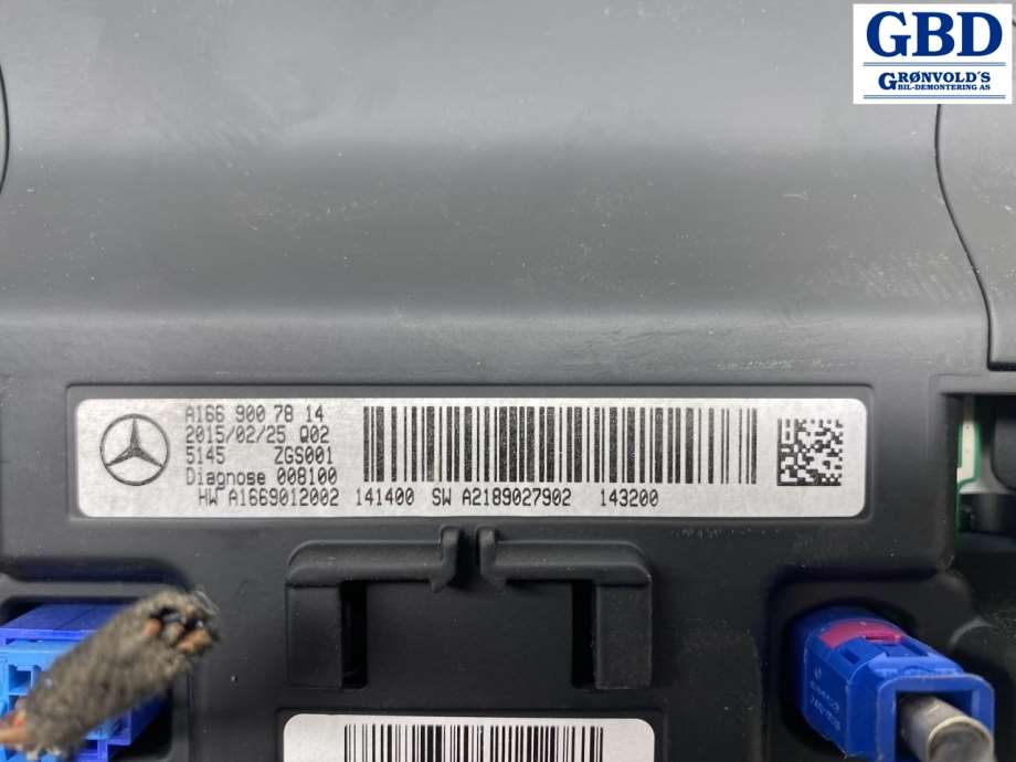 Mercedes B-Klasse, electric drive, 2014-2018 (W242) (A 166 900 78 14 )