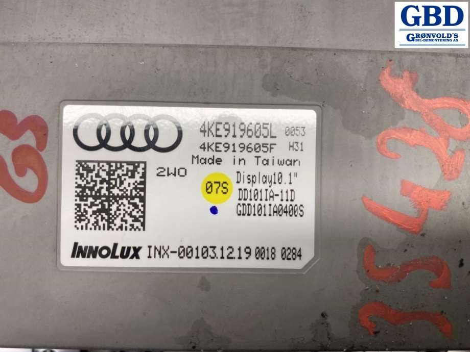 Audi e-tron, 2018- (4KE 919 605 L)