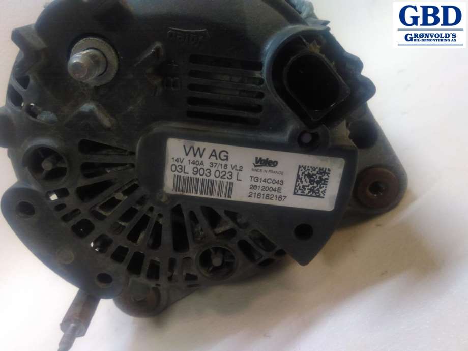 VW Caddy, 2015-2020 (Type III, Fase 3) (VALEO|03L 903 023 L)