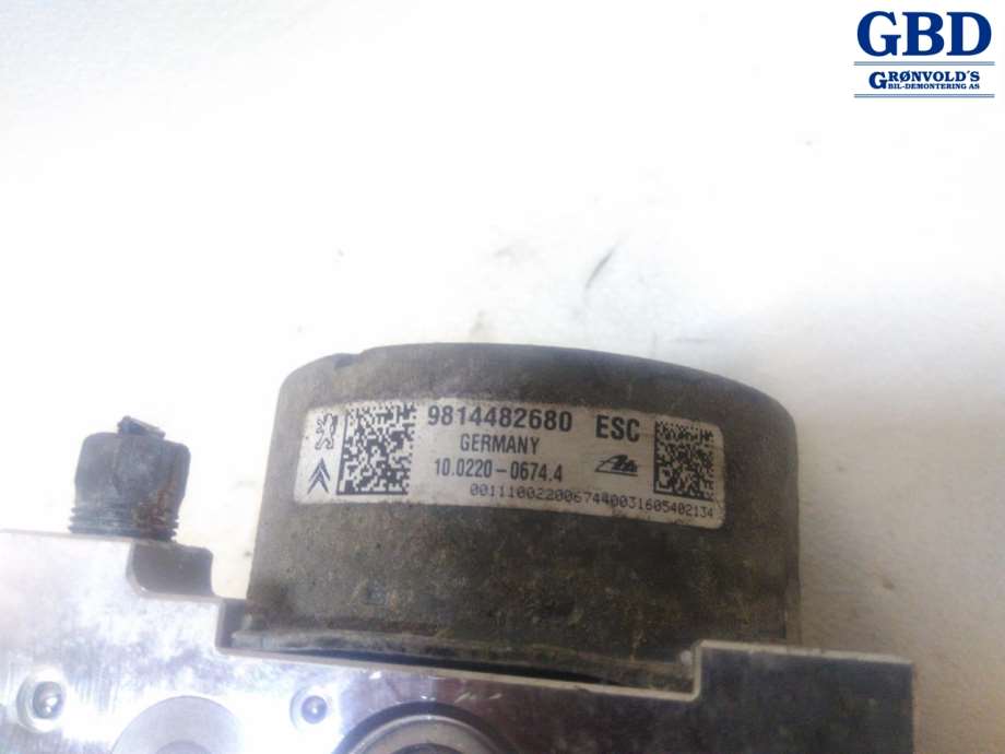 Citroën C3, Picasso, 2009-2017 (ATE|16 167 812 80|16 825 921 80|10.0220-0674.4| 9814482680)