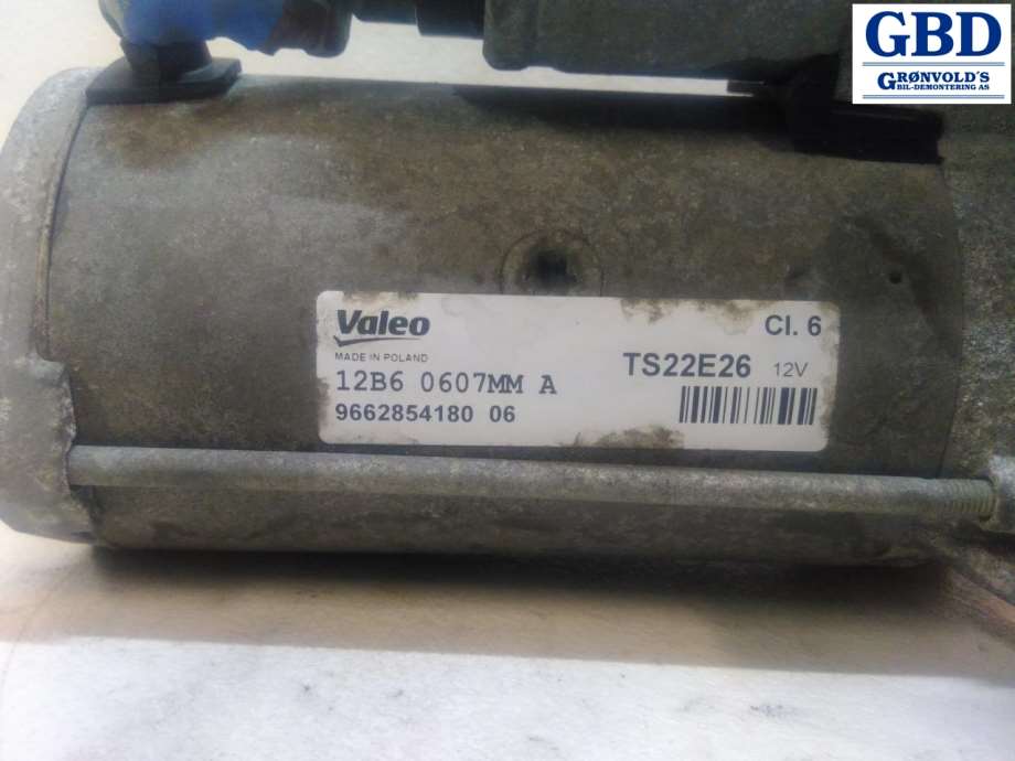 Citroën C3, Picasso, 2009-2017 (VALEO|5803 84|12B6 0607MM A|9662854180  06)