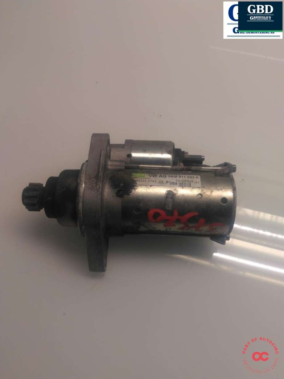 VW Golf VI, 2008-2012 (VALEO / VW AG|0AM 911 023 K|0AM 911 023 KX|0AM 911 023 T)