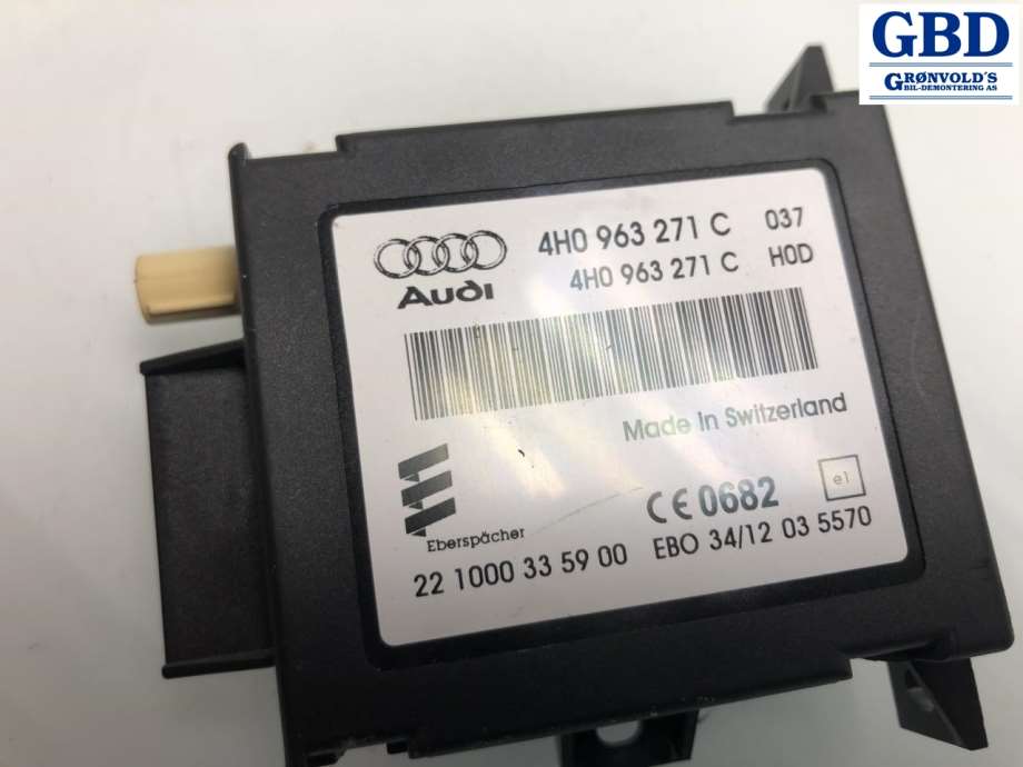 Audi A6, Allroad, 2012-2014 (Type III, Fase 1) (C7) (4H0 963 271 C)