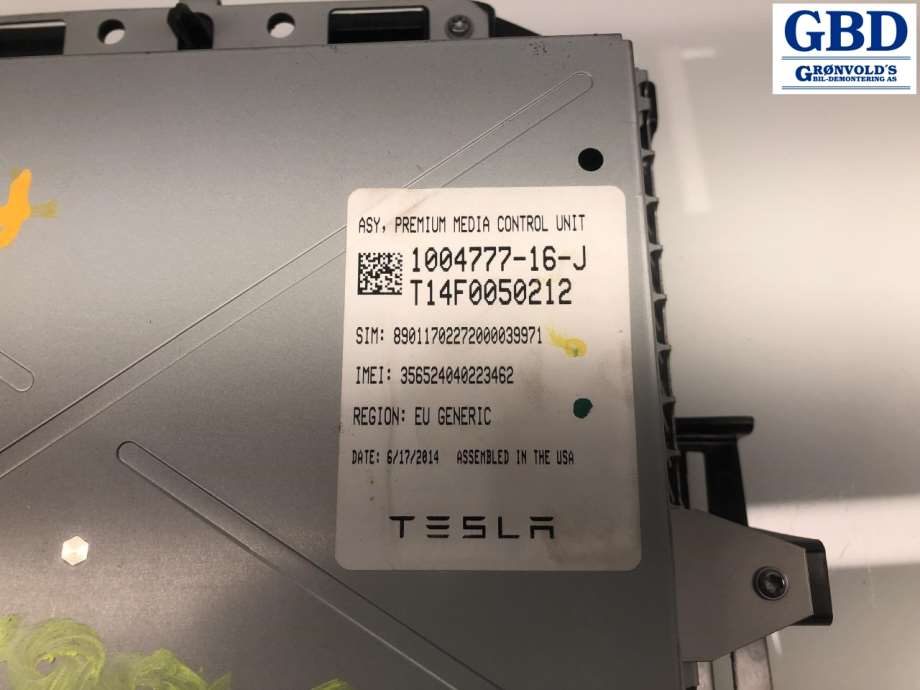 Tesla Model S, 2013-2016 (Fase 1) (1004777-16-J)