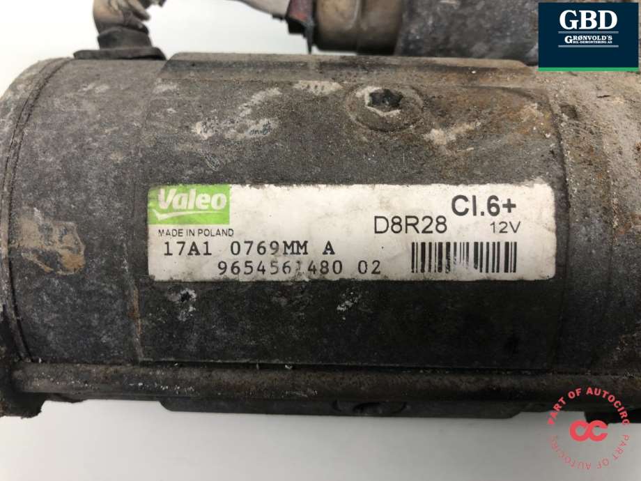 Peugeot 5008, 2010-2017 (Type I) (VALEO|5802 AW|16 381 268 80|96 545 624 80)