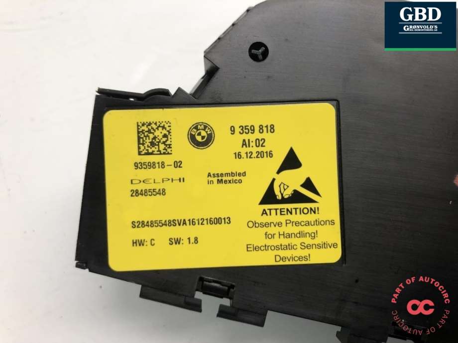 BMW X5, 2013-2018 (F15) (DELPHI|61 31 9 359 817|28485547)