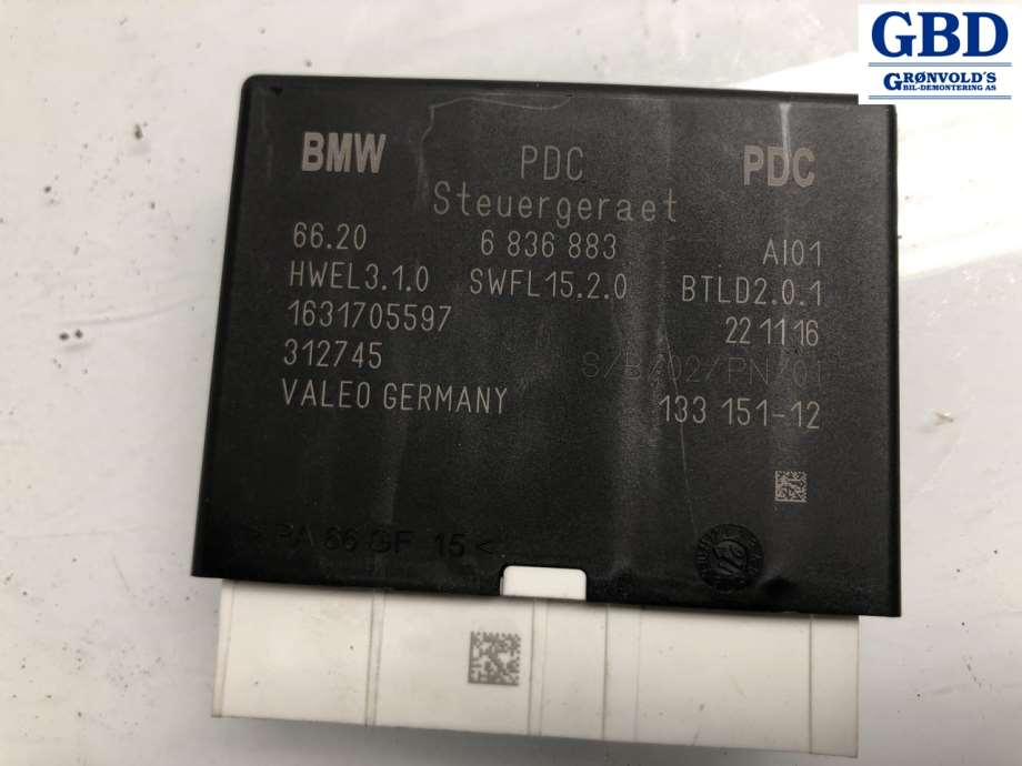 BMW X5, 2013-2018 (F15) (66 33 5 A02 F95|66.20 6 836 883)