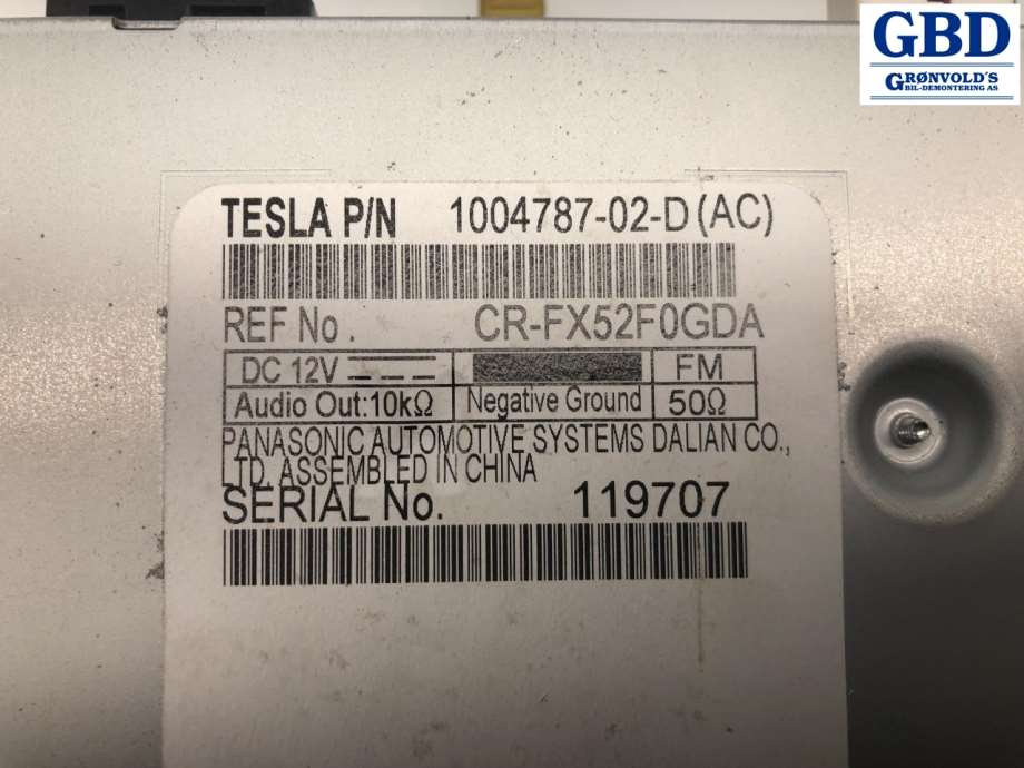 Tesla Model S, 2016-2021 (Fase 2) (1004787-02-D)