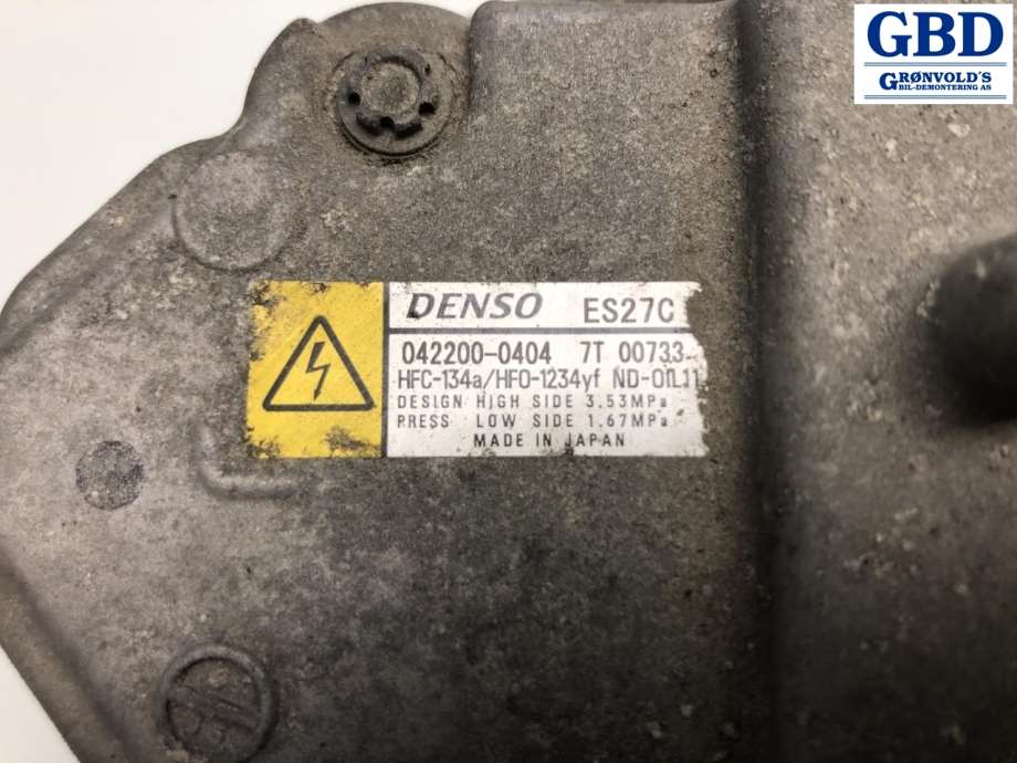 Toyota Prius +7, 2012-2020 (Type III, STV) (DENSO|88370-76020|042200-0404)