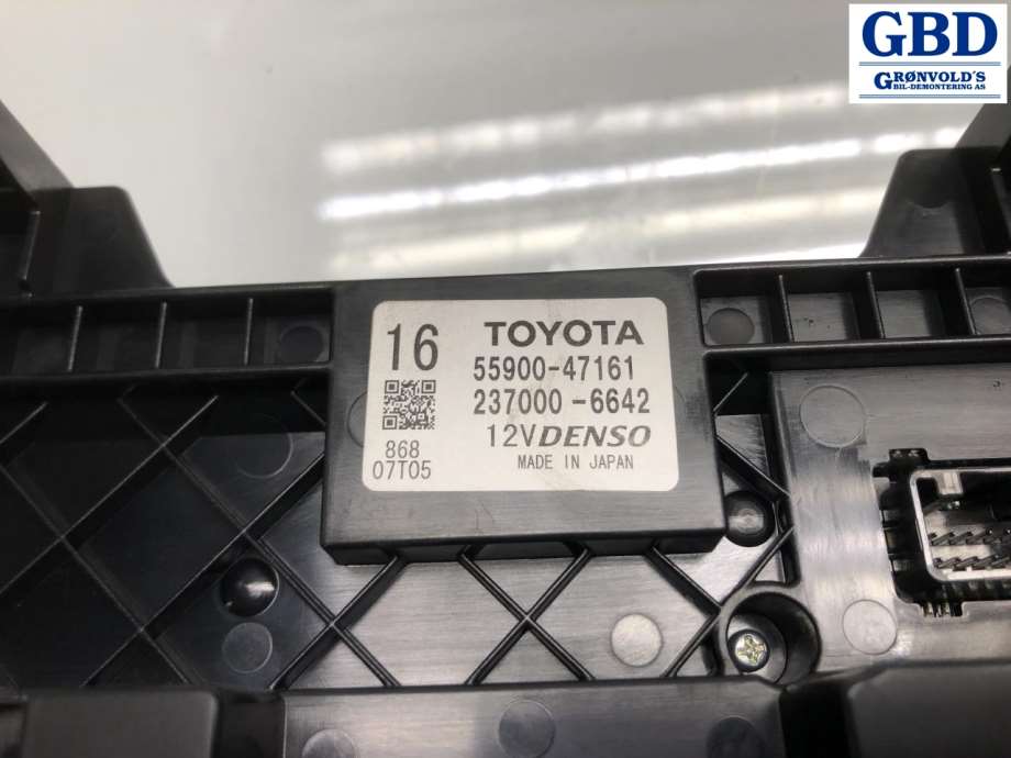 Toyota Prius +7, 2012-2020 (Type III, STV) (TOYOTA / DENSO|55900-47161|237000-6642)