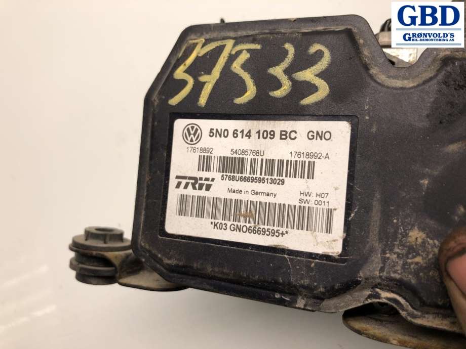 VW Tiguan, 2011-2016 (Type I, Fase 2) (TRW|5N0 614 109 BK|5N0 614 109 BC)