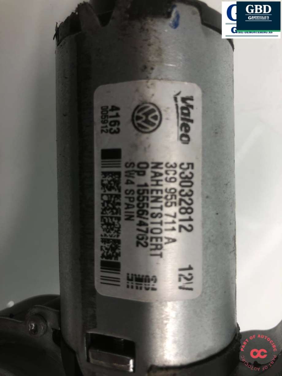 VW Passat, 2011-2015 (B7) (VALEO|3C9 955 711 B|3C9 955 711 A)