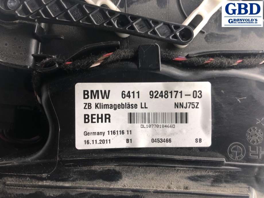 BMW 5-Serie, 2010-2017 (F10/F11) (BEHR|64 11 9 242 607|9248171-03)