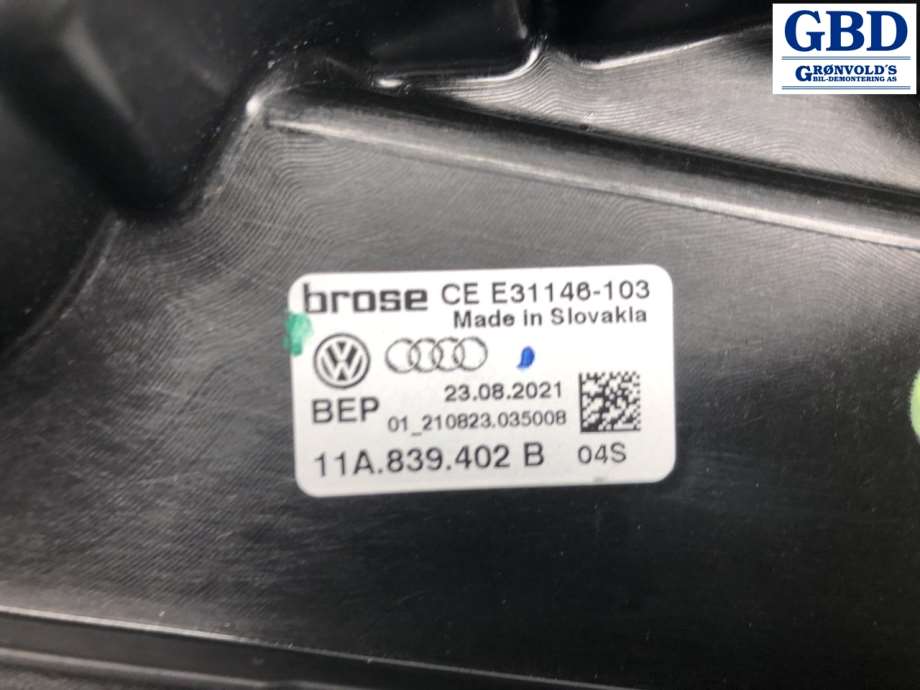 VW ID.4, 2020- (11A 839 462 B|11A.839.401.B)