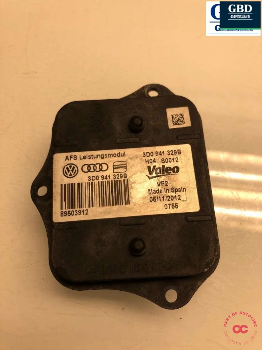 VW Passat, 2011-2015 (B7) (3D0 941 329 A|3D0 941 329 B)