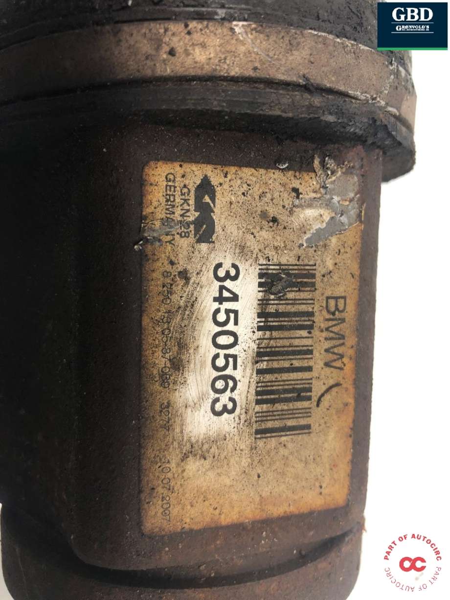 Drivaksel venstre foran, diesel/manuell til BMW X3 2007-2010 (Fase 2) (E83) (E83) (31 60 3 450 565|31 60 3 450 563|3450563)