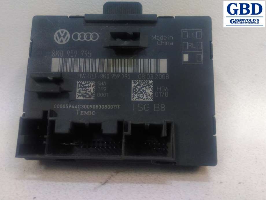 Audi A4, 2007-2014 (Type IV) (B8)