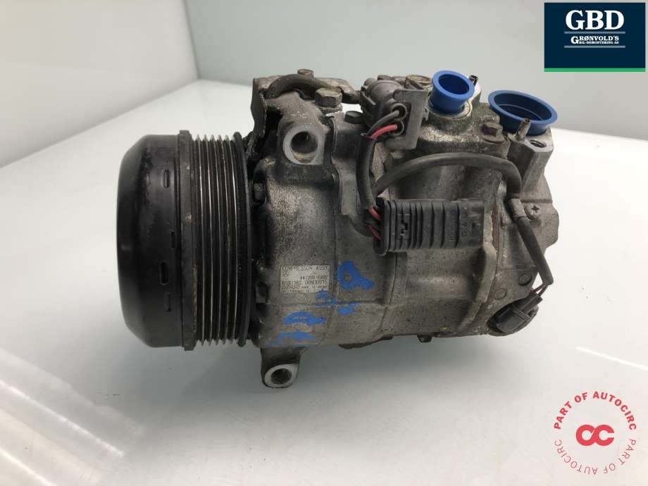 Aircondition kompressor til Mercedes E-Klasse 2009-2013 (Fase 1) (W212) (W212) (DENSO|A 003 230 87 11|A 003 230 87 11 80 | 447260-5992|A 000 830 27 00)