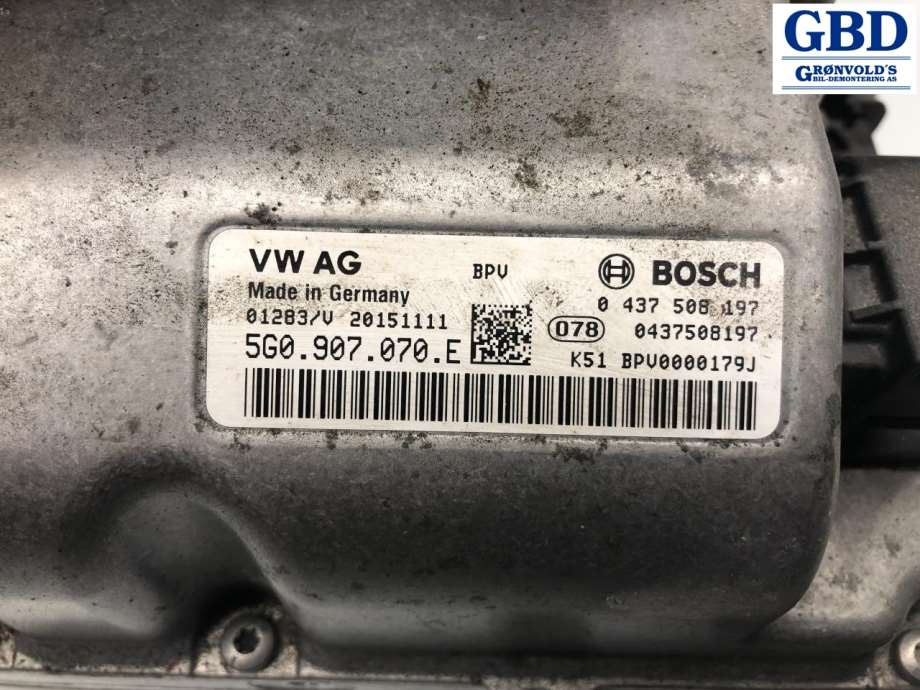 VW Golf VII, 2012-2017 (Fase 1) (5G0 907 070 E)