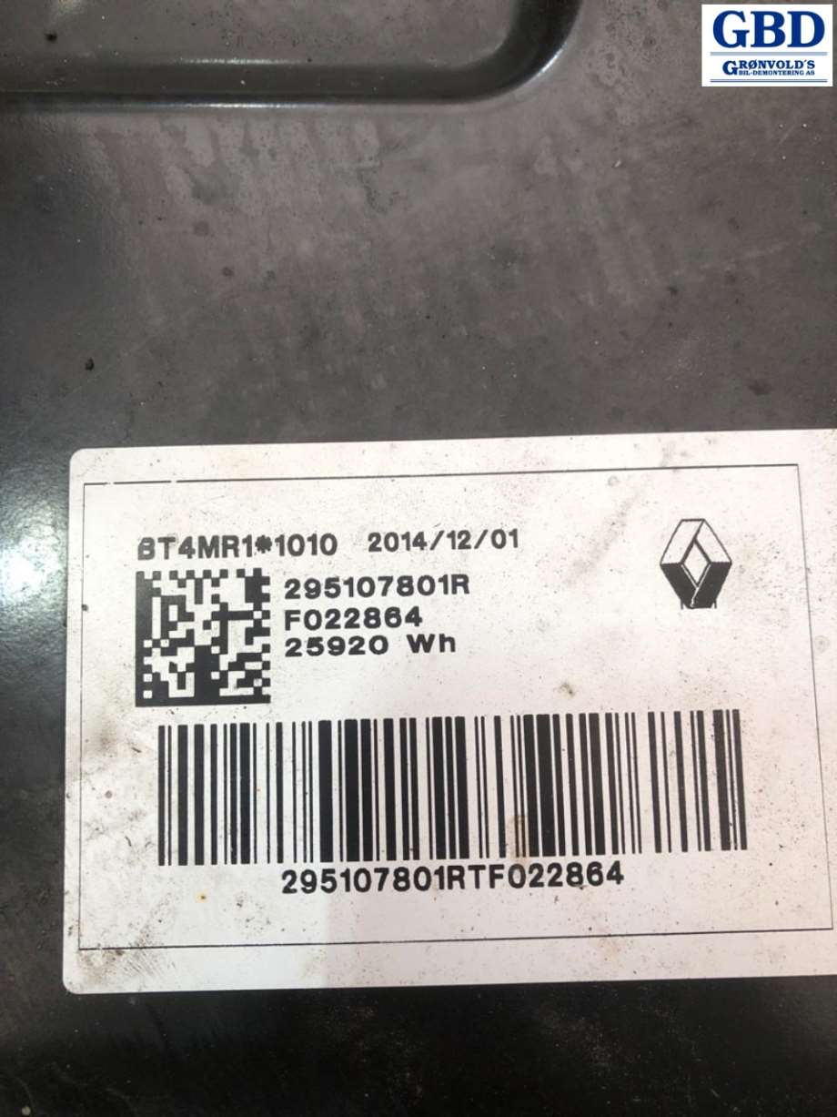 Renault Zoe, 2013-2019 (Fase 1) (295106636R)