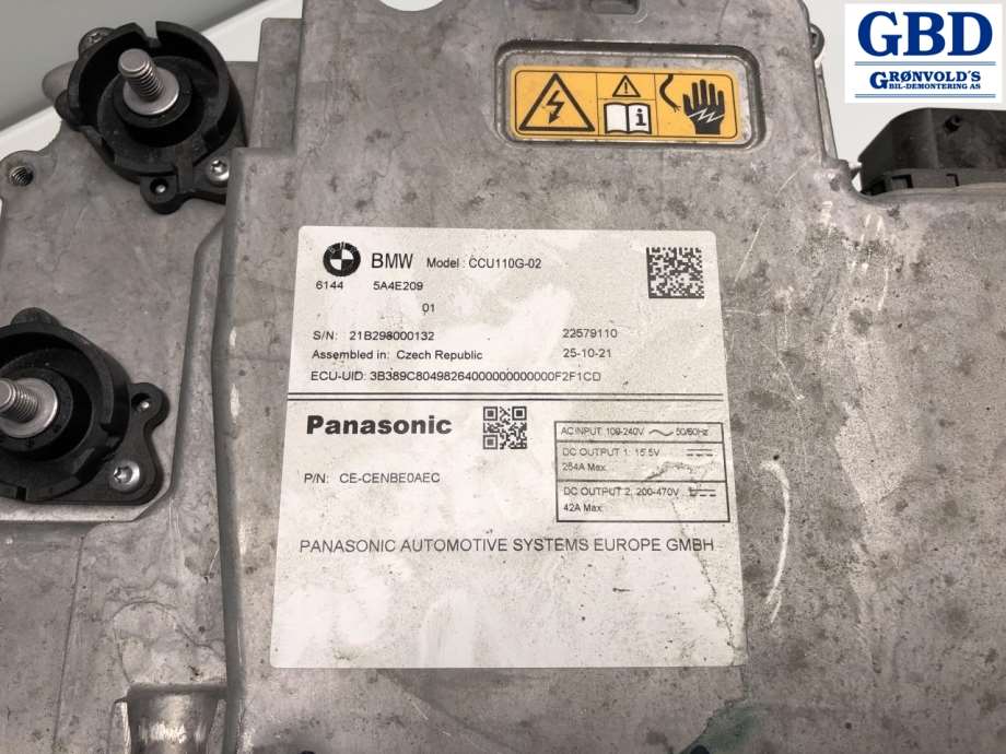 BMW iX, 2021- (I20) (BMW / PANASONIC|61 44 5 A4E 209|CCU110G-02)