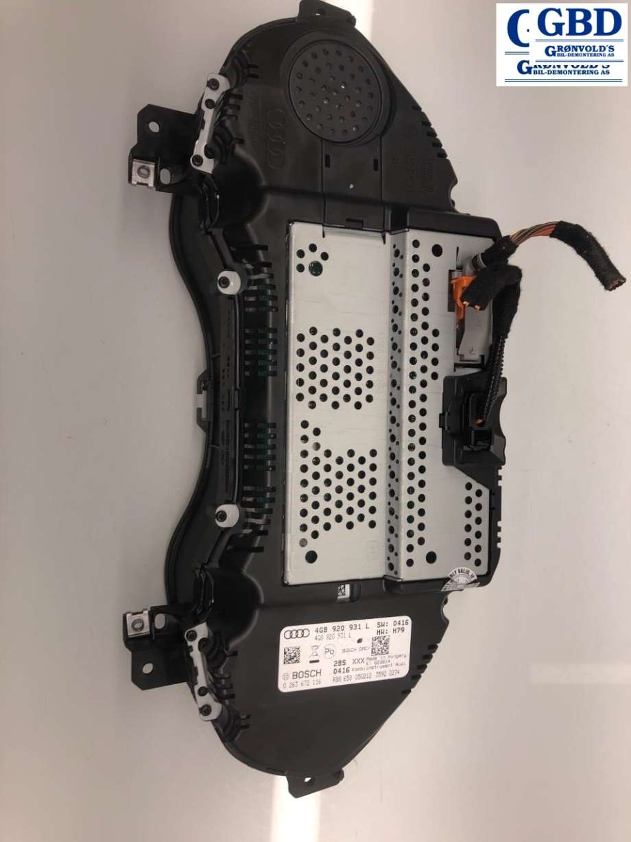 Audi A6, 2011-2014 (Type IV, Fase 1) (C7) (BOSCH|4G8 920 932 BX|4G8 920 931 L)