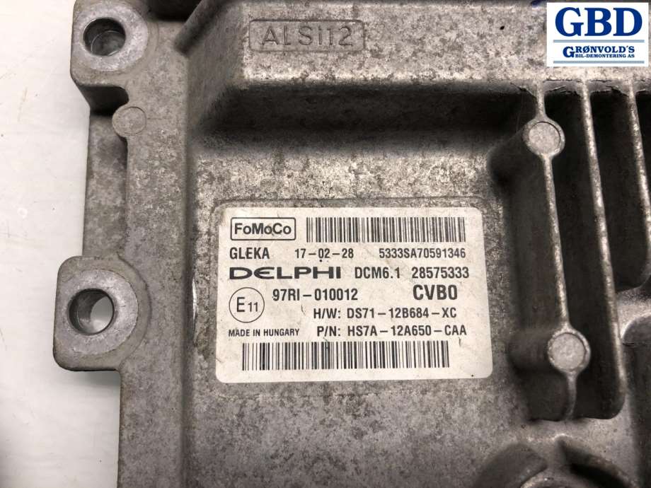 Ford Mondeo, 2014-2019 (Type V, Fase 1) (FOMOCO / DELPHI|2037011|RMDS71-12A650-XC|28575333| HS7A-12A650-CAA| DS71-12B684-XC)