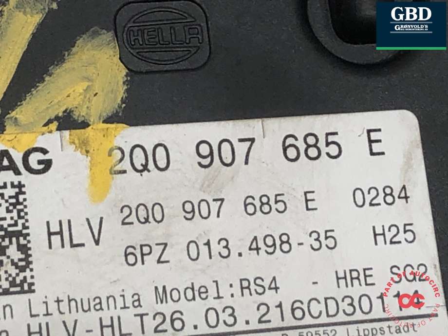 Sensor blindsone til Škoda Enyaq 2021-->>  (2Q0 907 685 E|2Q0 907 686 E|)