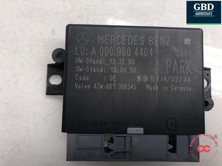 Styreenhet parkering til Mercedes E-Klasse 2013-2016 (Fase 2) (W212) (W212) (A 000 900 80 04|A 000 900 44 04|)