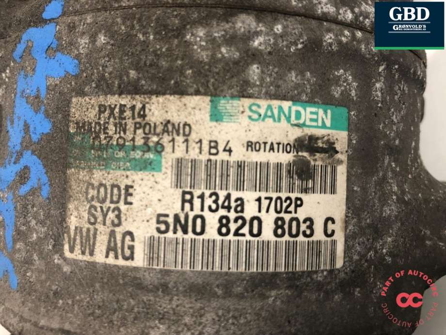 VW Passat, 2011-2015 (B7) (5K0 820 803 L|5K0 820 803)