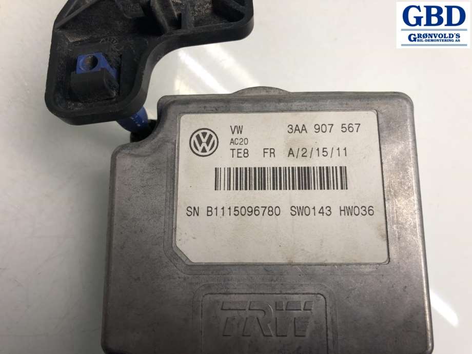 VW Passat, 2011-2015 (B7) (VW AG|3AA 907 567 A|3AA 907 567)