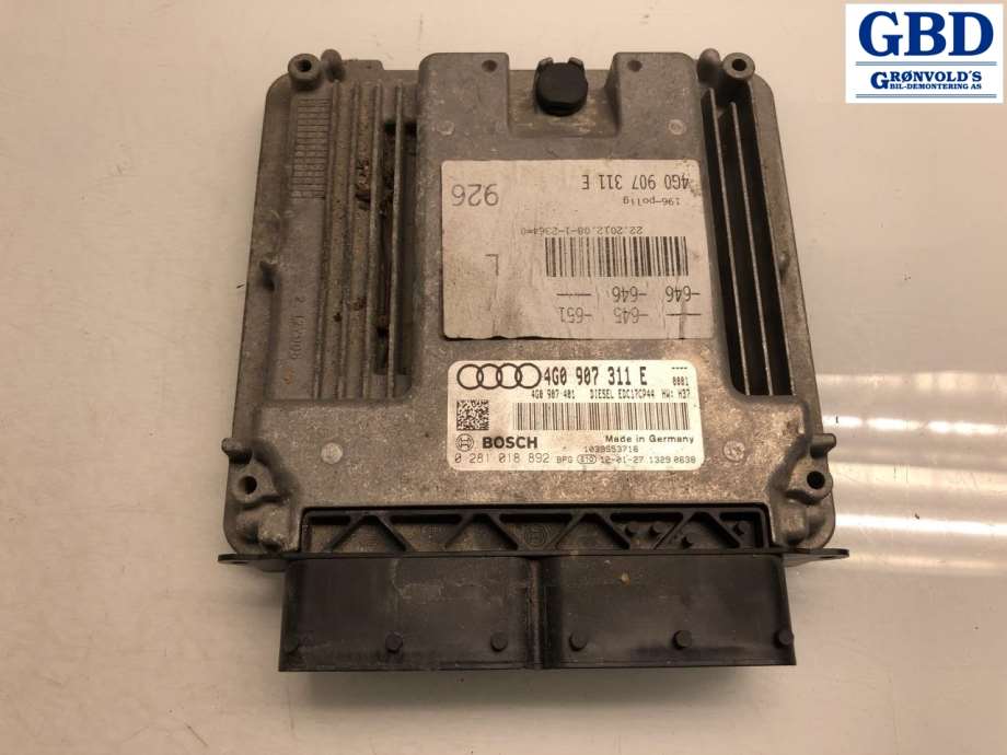 Audi A6, 2011-2014 (Type IV, Fase 1) (C7)(|4G0 997 401 F)