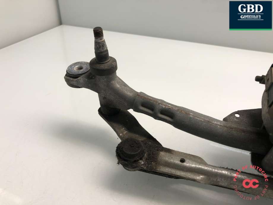 Viskermotor frontrute komplett m/overføring til Audi A6 2011-2014 (Type IV, Fase 1) (C7) (C7) (BOSCH|4G1 955 023 C|4G1 955 023 A| 4G1 955 119|3 397 021 411)
