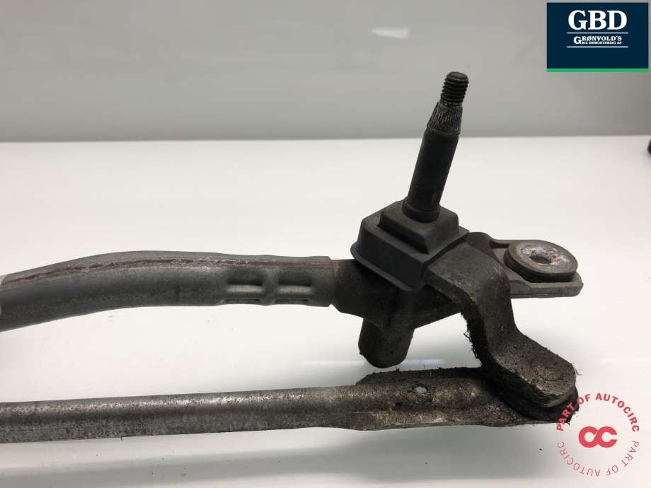 Viskermotor frontrute komplett m/overføring til Audi A6 2011-2014 (Type IV, Fase 1) (C7) (C7) (BOSCH|4G1 955 023 C|4G1 955 023 A| 4G1 955 119|3 397 021 411)