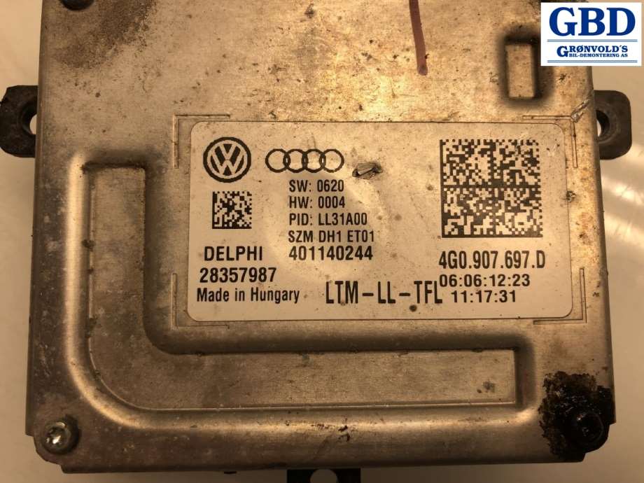 Audi Q3, 2011-2014 (Type I, Fase 1) (4G0 907 697 D)