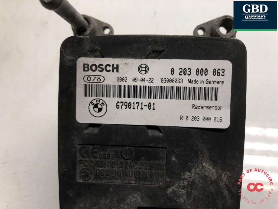 BMW 7-Serie, 2009-2015 (F01/F02/F03/F04) (BOSCH|66 31 6 790 171|6790171-01)