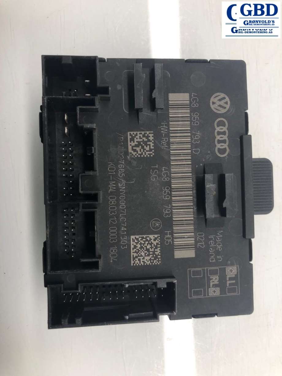 Audi A6, 2011-2014 (Type IV, Fase 1) (C7)(|4G8 959 793 D)