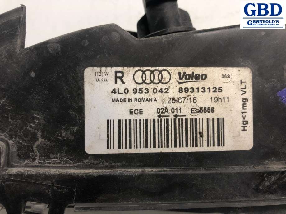 Audi Q7, 2006-2010 (Type I, Fase 1) (4L0 953 042)