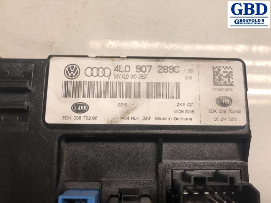 Audi Q7, 2006-2010 (Type I, Fase 1) (4L0 910 289 F|4L0 907 289C)