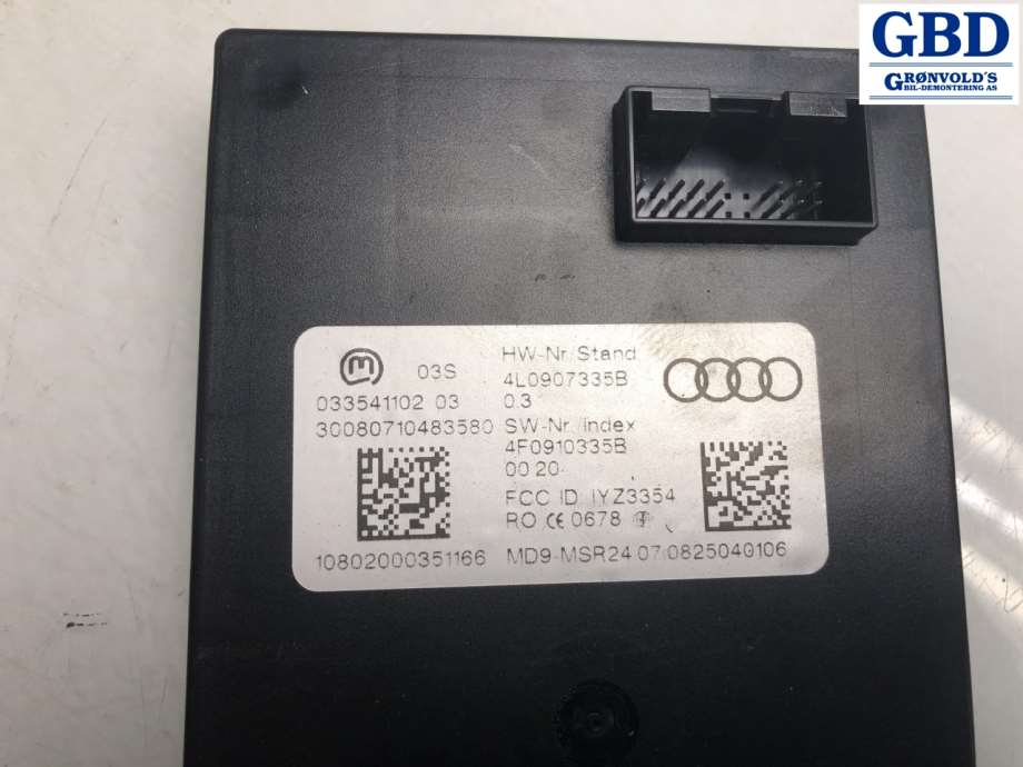 Audi Q7, 2006-2010 (Type I, Fase 1) (4L0 907 335 B)