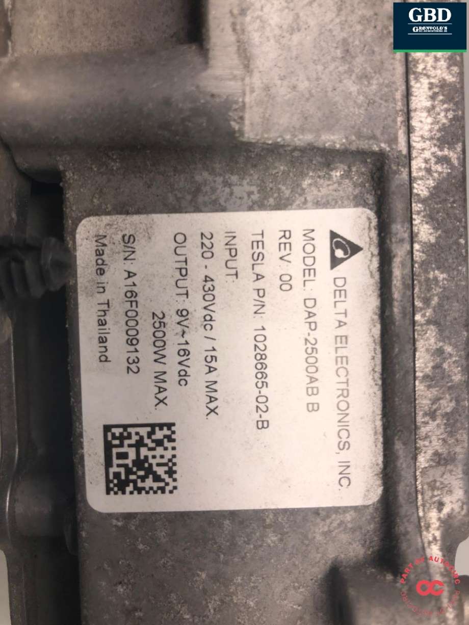DCDC converter elbil til Mercedes B-Klasse, electric drive 2014-2018 (W242) (W242) (A 242 342 47 00|A 242 342 47 00 80|1028665-02-B)