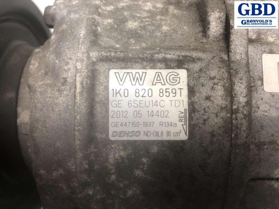 VW Beetle, 2011-2018 (Type II) (DENSO|1K0 820 859 T)