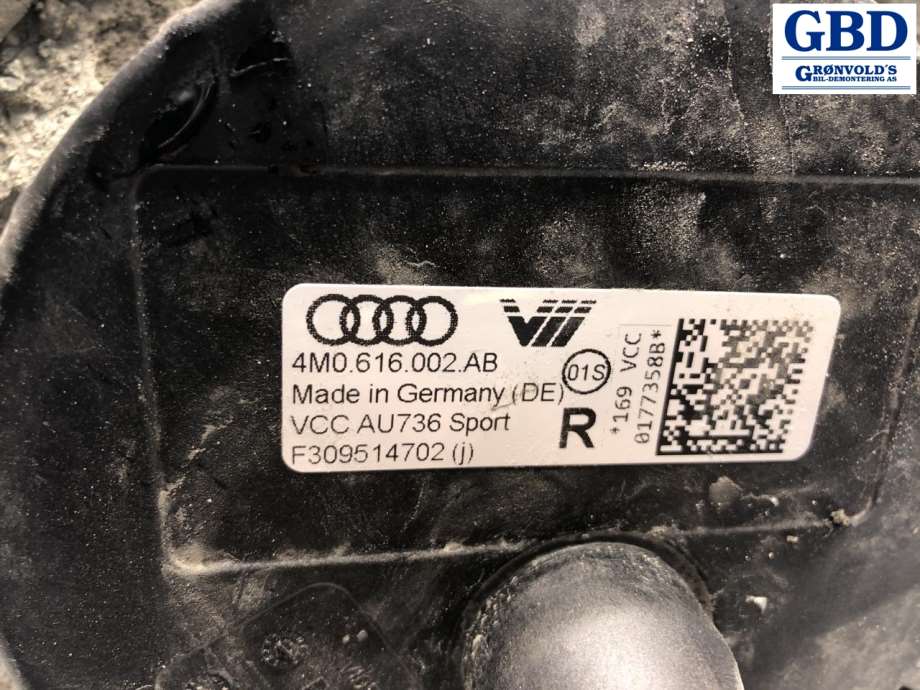 Audi Q7, 2015- (Type II) (4M0 616 002 AM|4M0 616 002 AB)