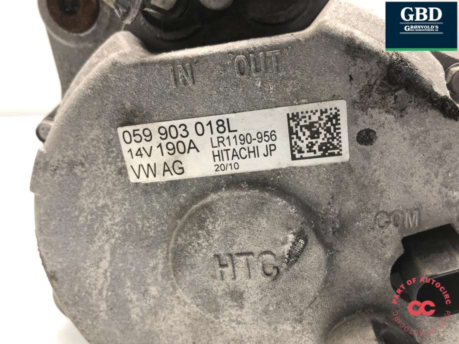 Audi A8, 2010-2013 (Type III, Fase 1) (059 903 019 H|059 903 019 HX)