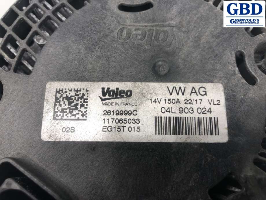 Audi A4, 2015-2019 (Type V, Fase 1) (B9) (VALEO|04L 903 024|04L 903 024  X)