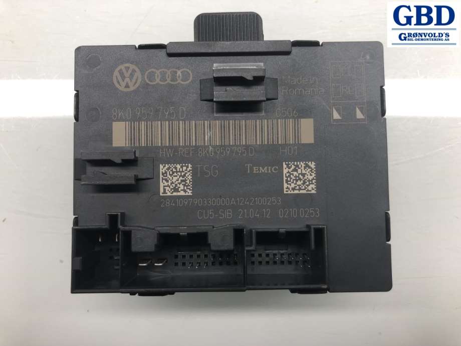 Audi A4, 2007-2014 (Type IV) (B8)(|8K0 959 795 G)