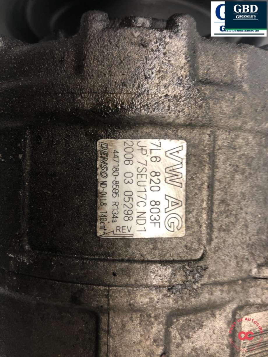 Audi Q7, 2006-2010 (Type I, Fase 1) (DENSO|7P0 820 803 N|7L6 820 803 F)