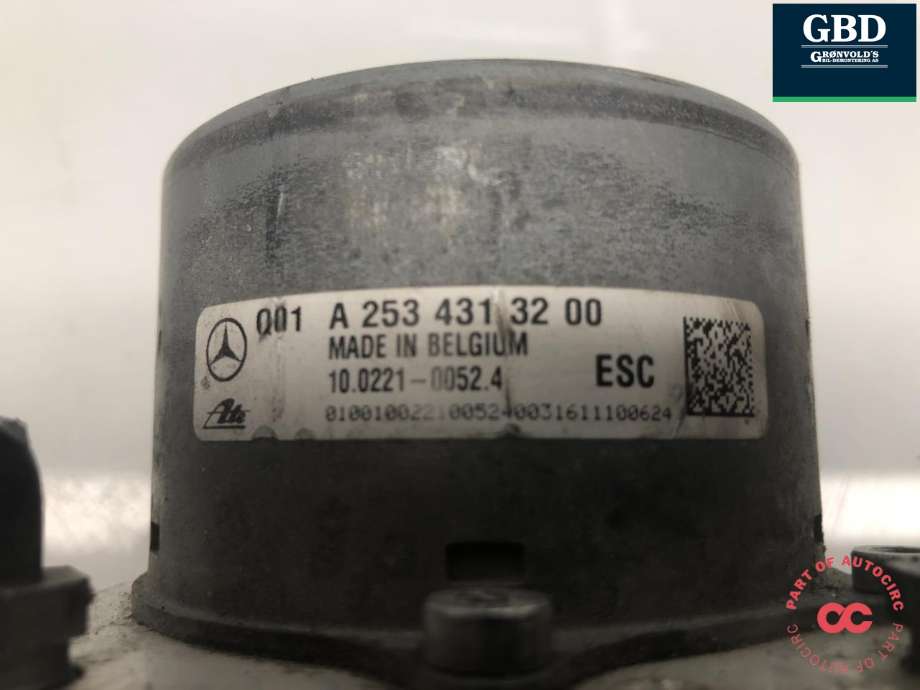 ABS sentral til Mercedes GLC 2015-2022 (X253) (X253) (A 253 431 38 00|A 253 431 17 00|A 253 431 3200)